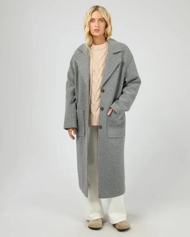 Long Island Coat Grey made by All About Eve