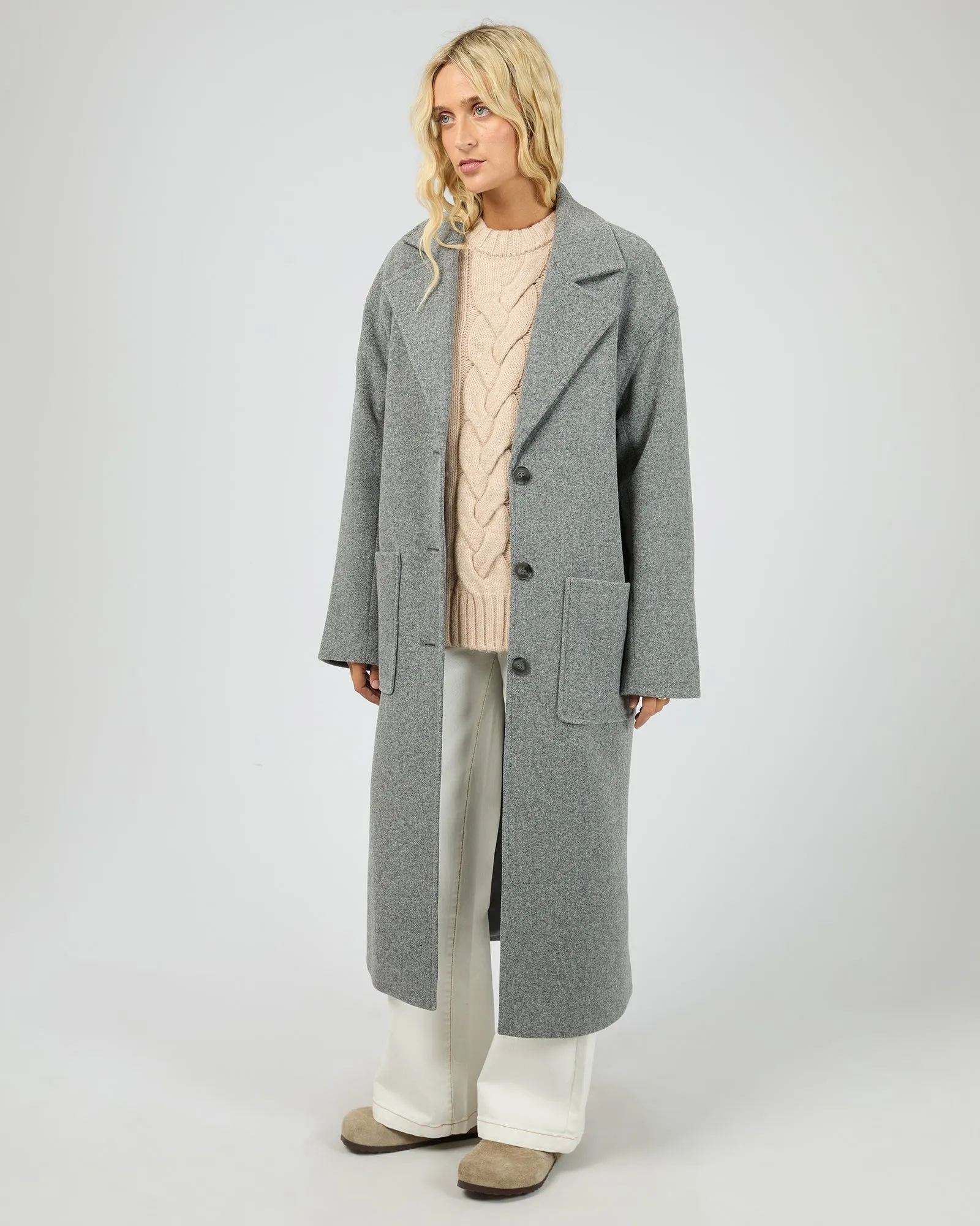 Long Island Coat Grey sold by All About Eve product image thumbnail 5