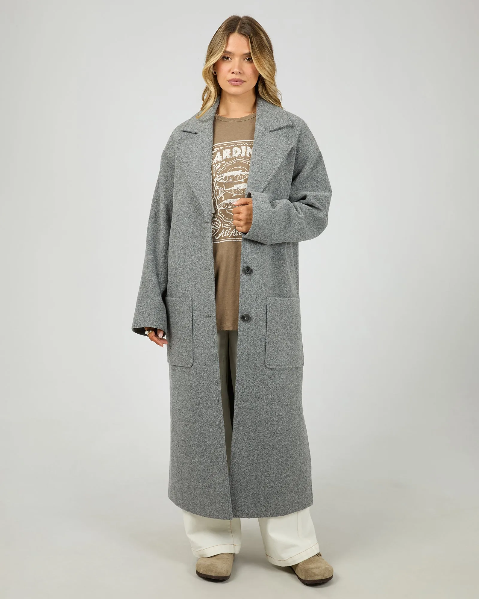 Long Island Coat Grey sold by All About Eve product image thumbnail 2