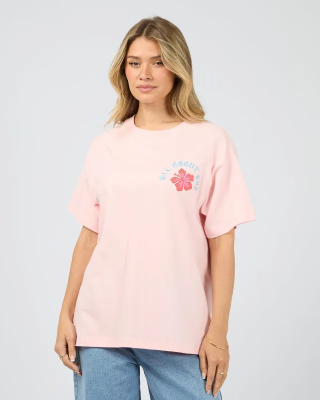West Coast Relaxed Tee Pink sold by All About Eve