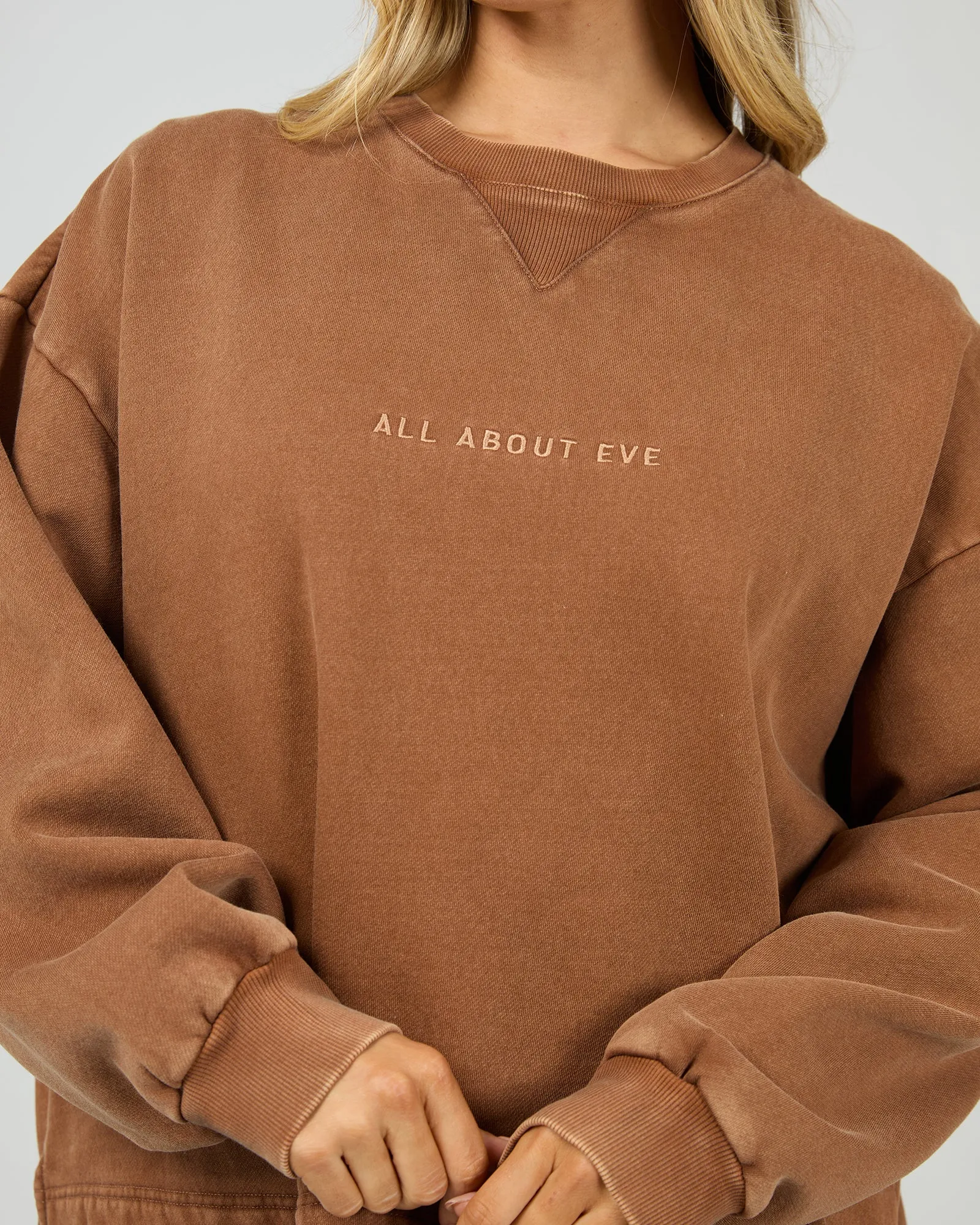 Aae Washed Box Crew Cinnimon sold by All About Eve product image thumbnail 5