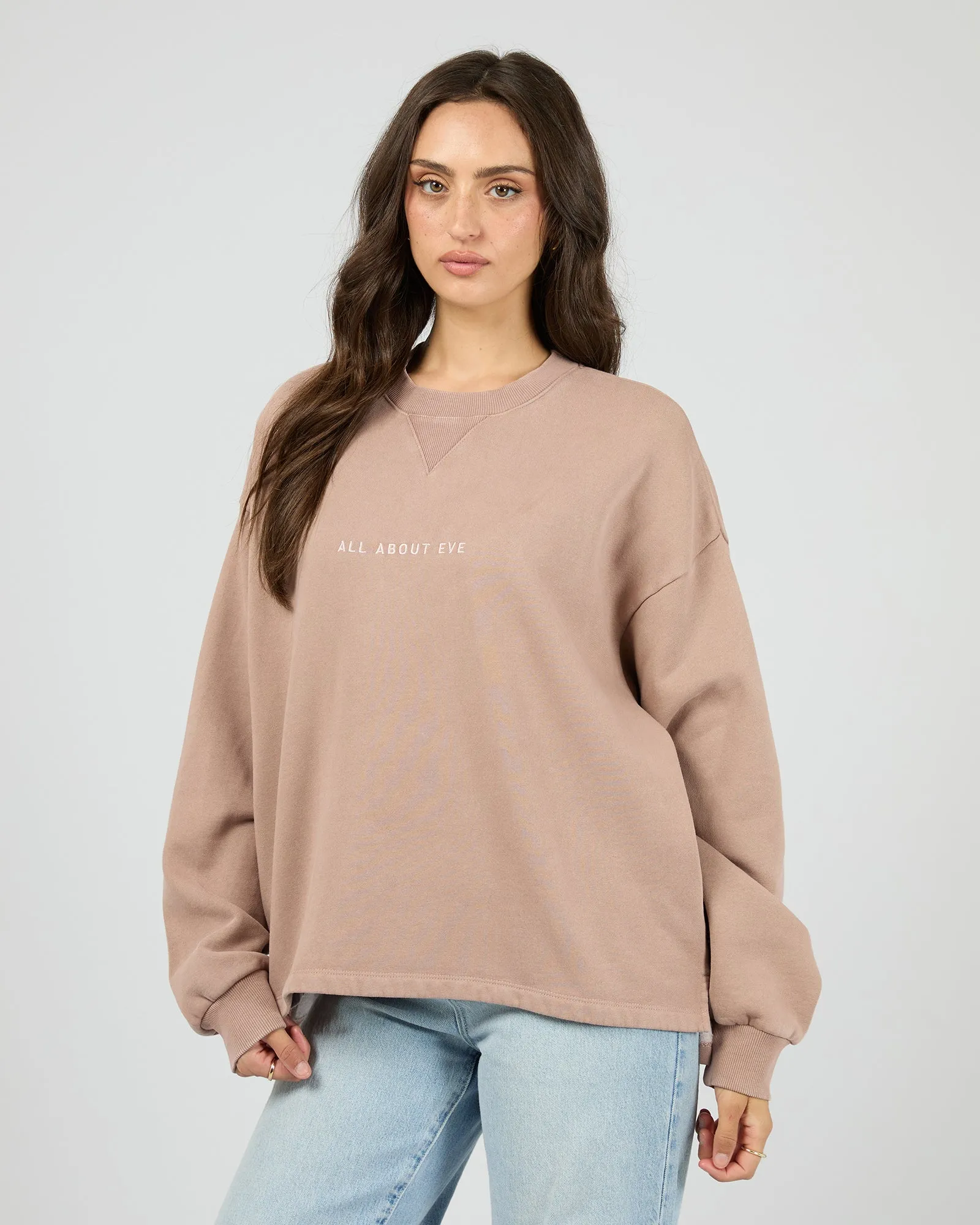 Aae Washed Box Crew Fawn sold by All About Eve product image thumbnail 4