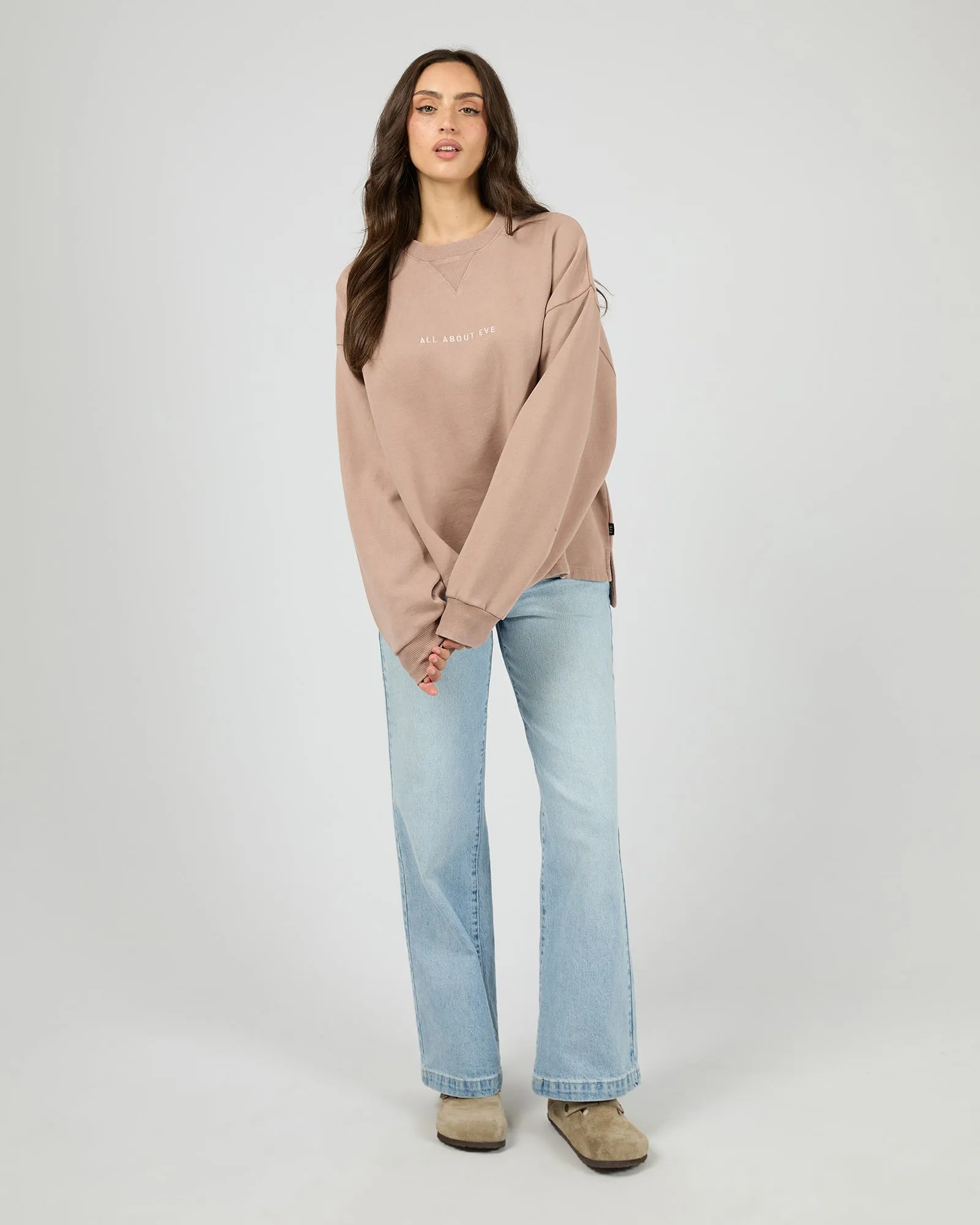 Aae Washed Box Crew Fawn sold by All About Eve product image thumbnail 2