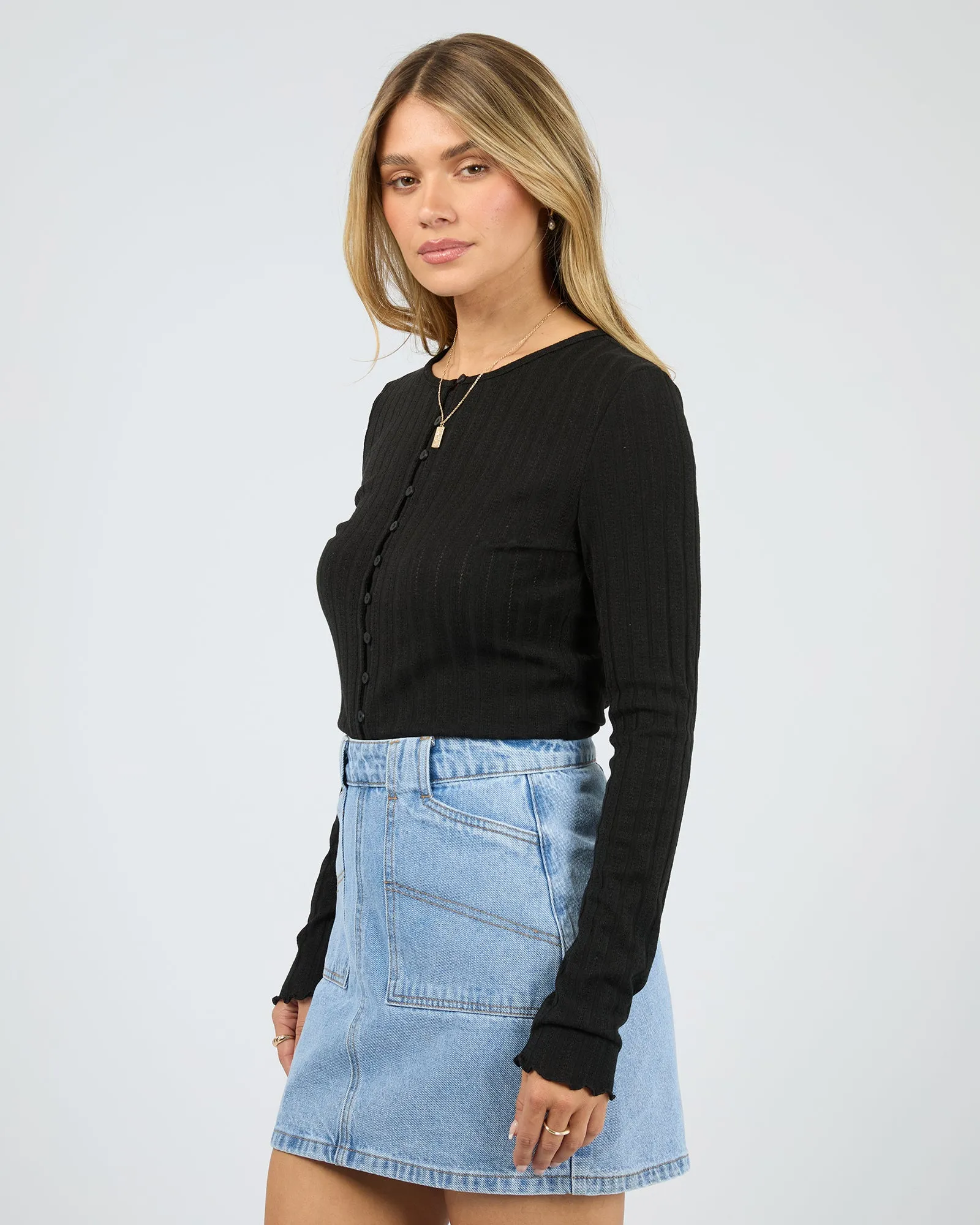 Tarni Knit Top Black sold by All About Eve product image thumbnail 4