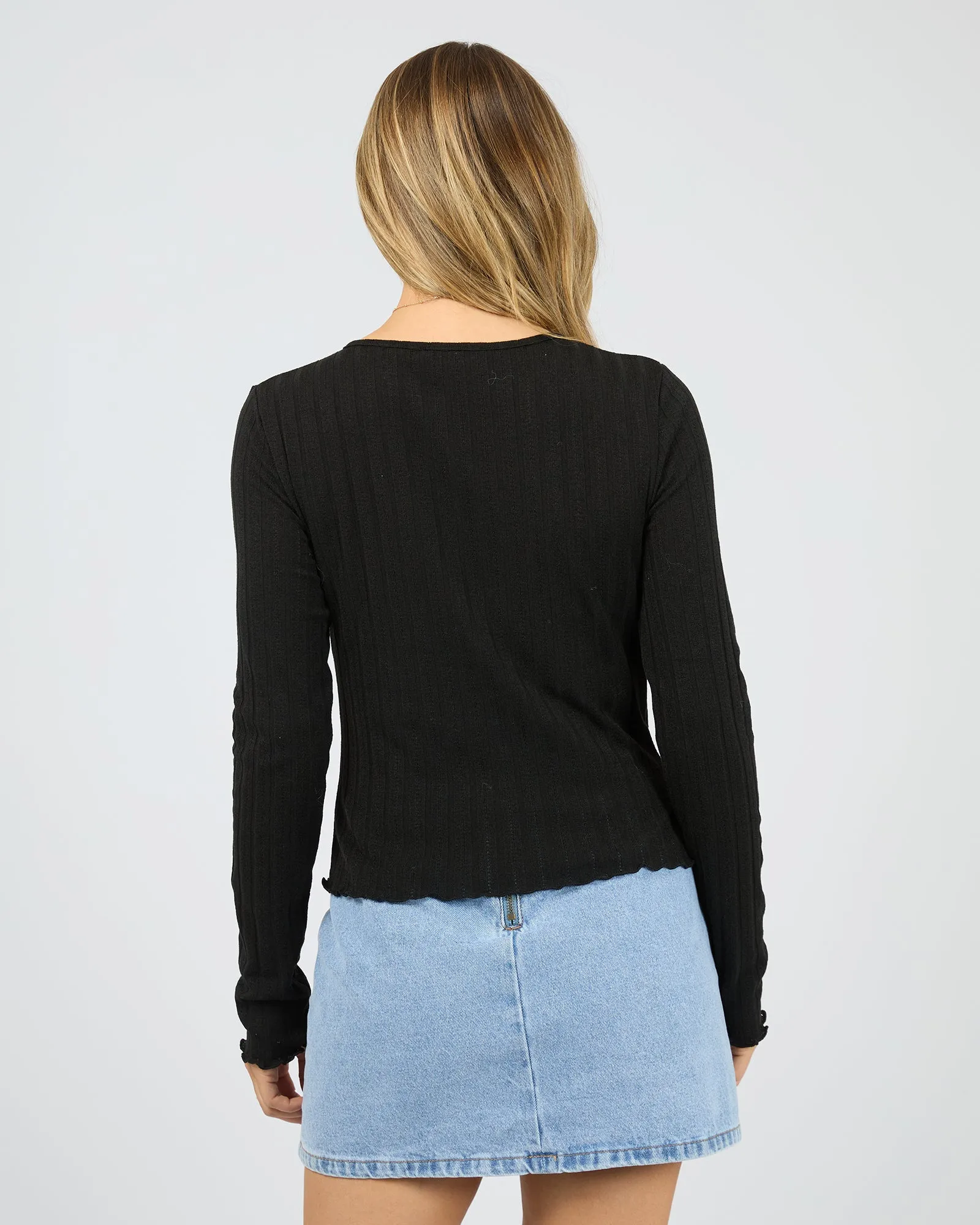 Tarni Knit Top Black sold by All About Eve product image thumbnail 3
