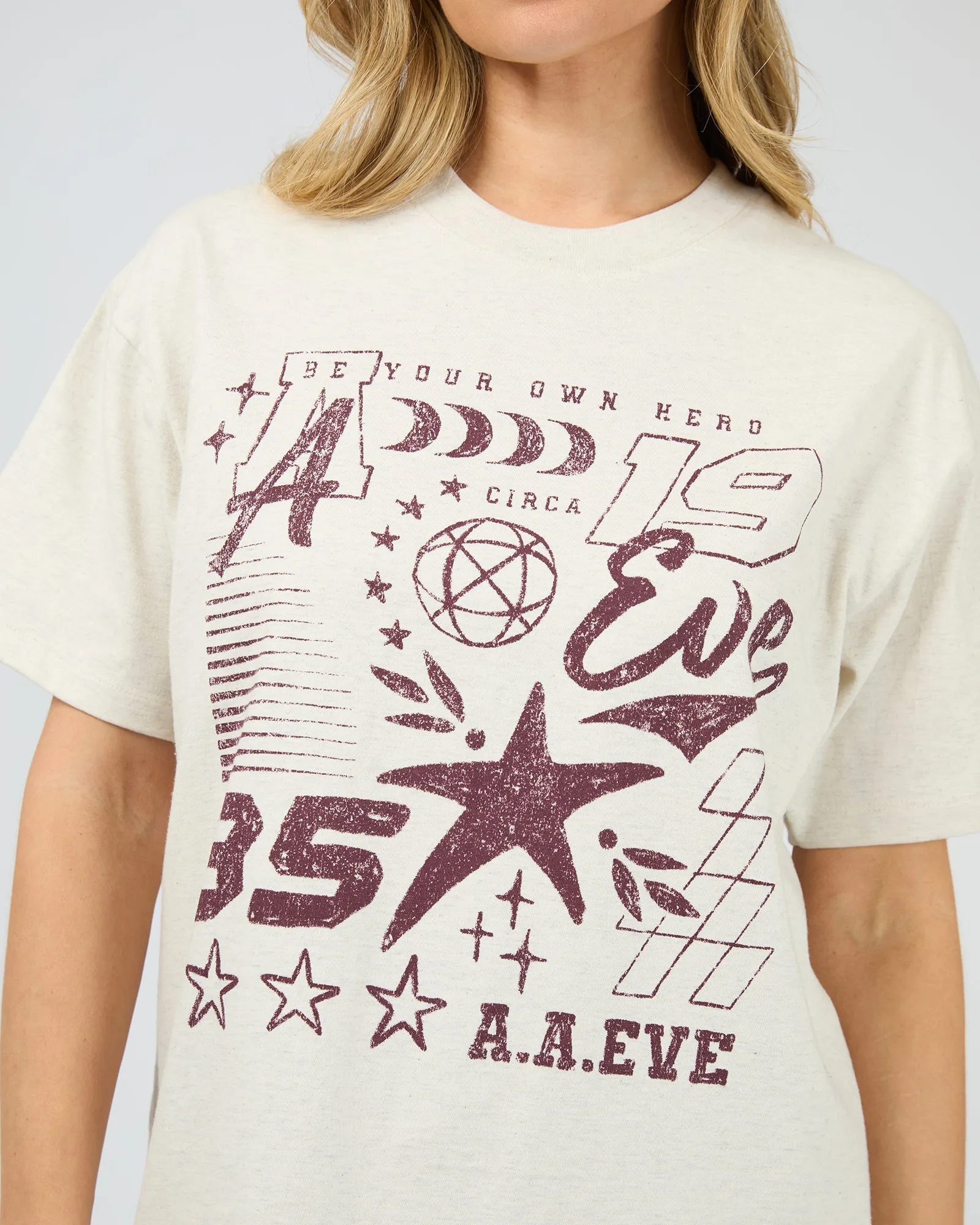 Destination Relaxed Tee Oat sold by All About Eve product image thumbnail 5