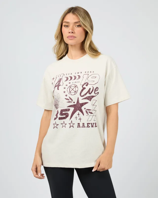 Destination Relaxed Tee Oat made by All About Eve