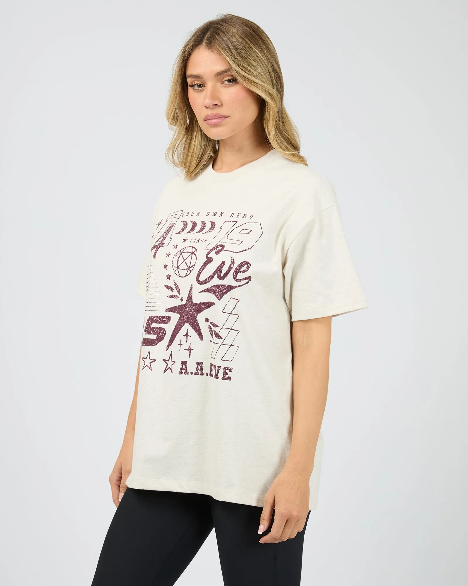 Destination Relaxed Tee Oat sold by All About Eve product image thumbnail 4