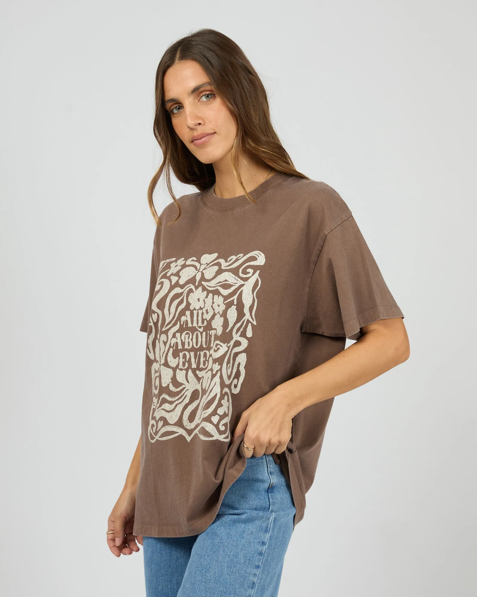 Fields Relaxed Tee Coffee sold by All About Eve product image thumbnail 4