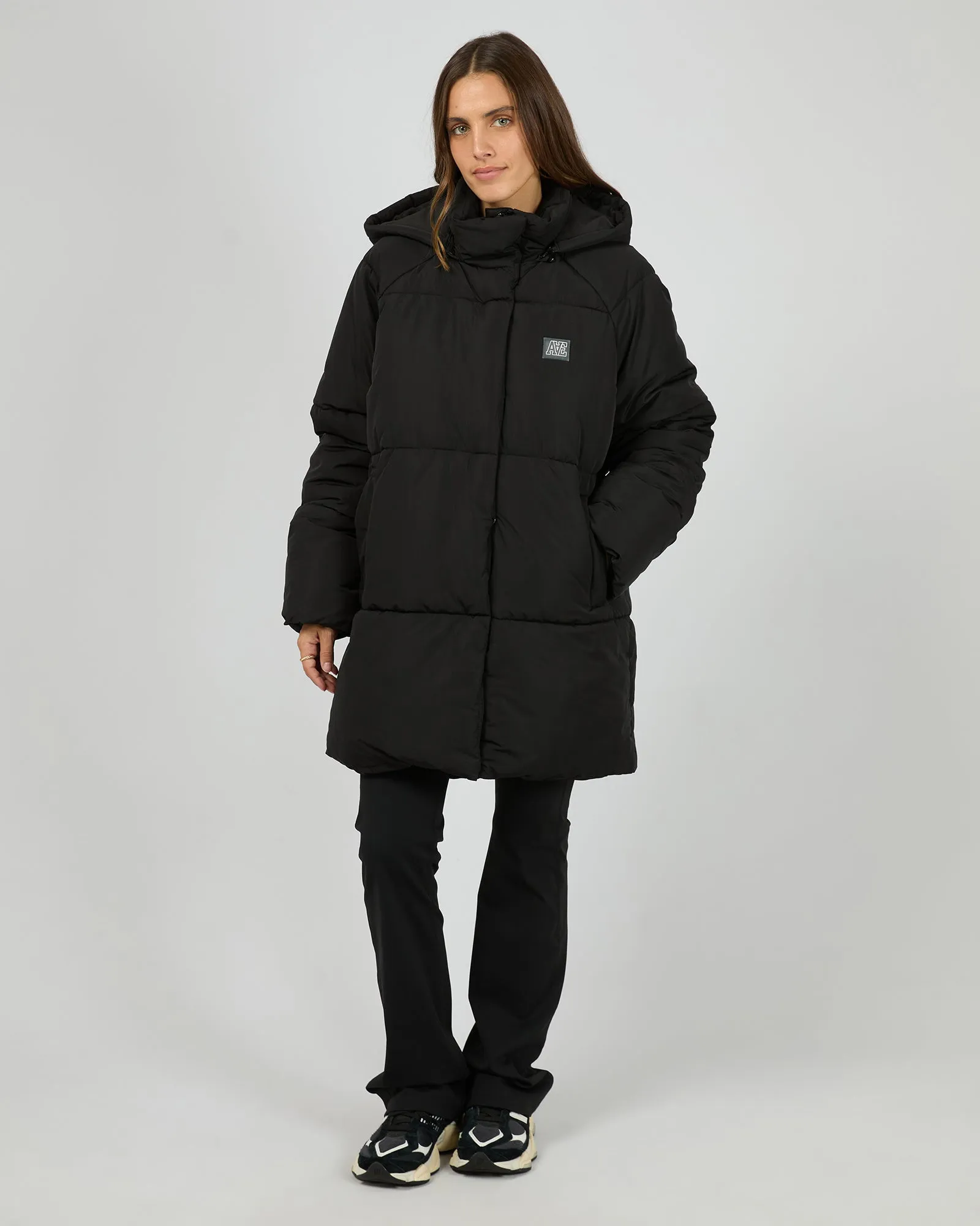 Elevate Long Puffer Jacket Black sold by All About Eve product image thumbnail 2
