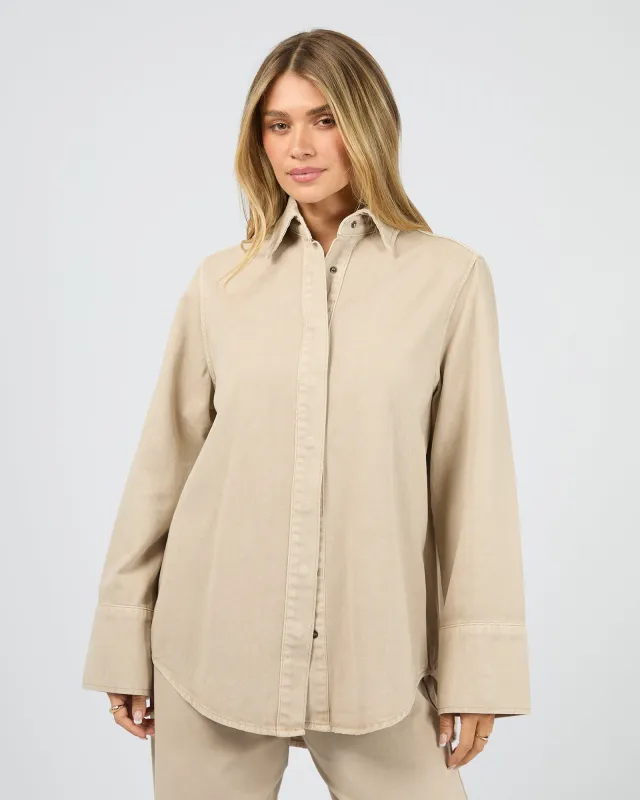 Percy Shirt Beige made by All About Eve