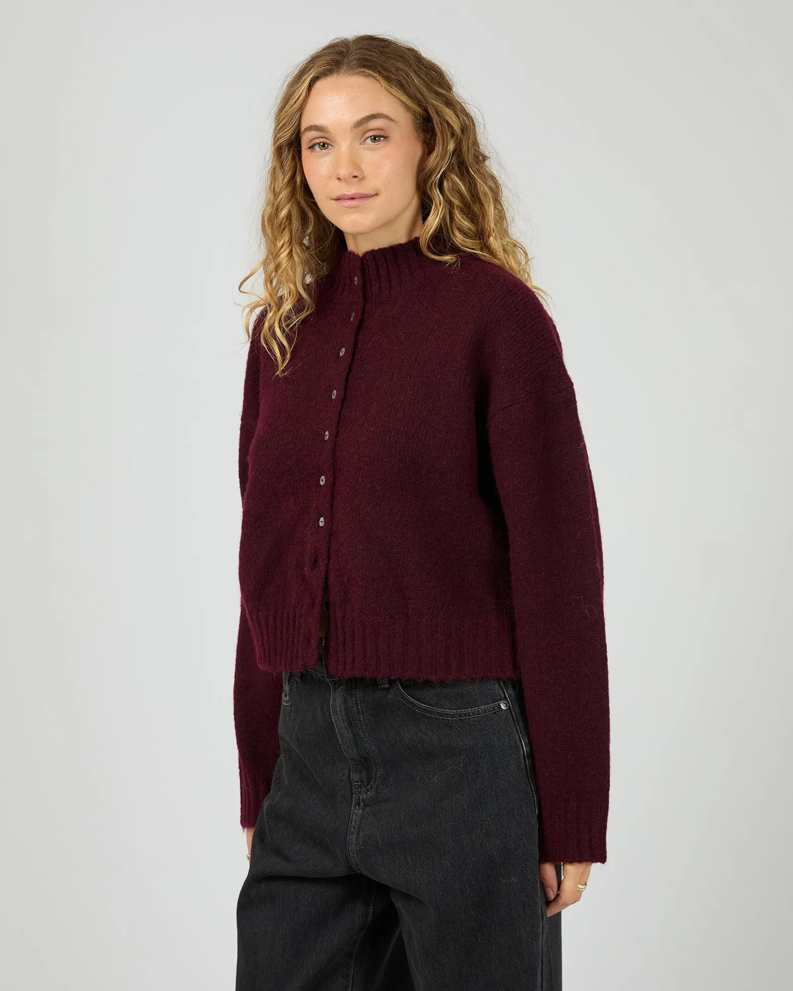 Rosalia Cardigan Wine sold by All About Eve product image thumbnail 4