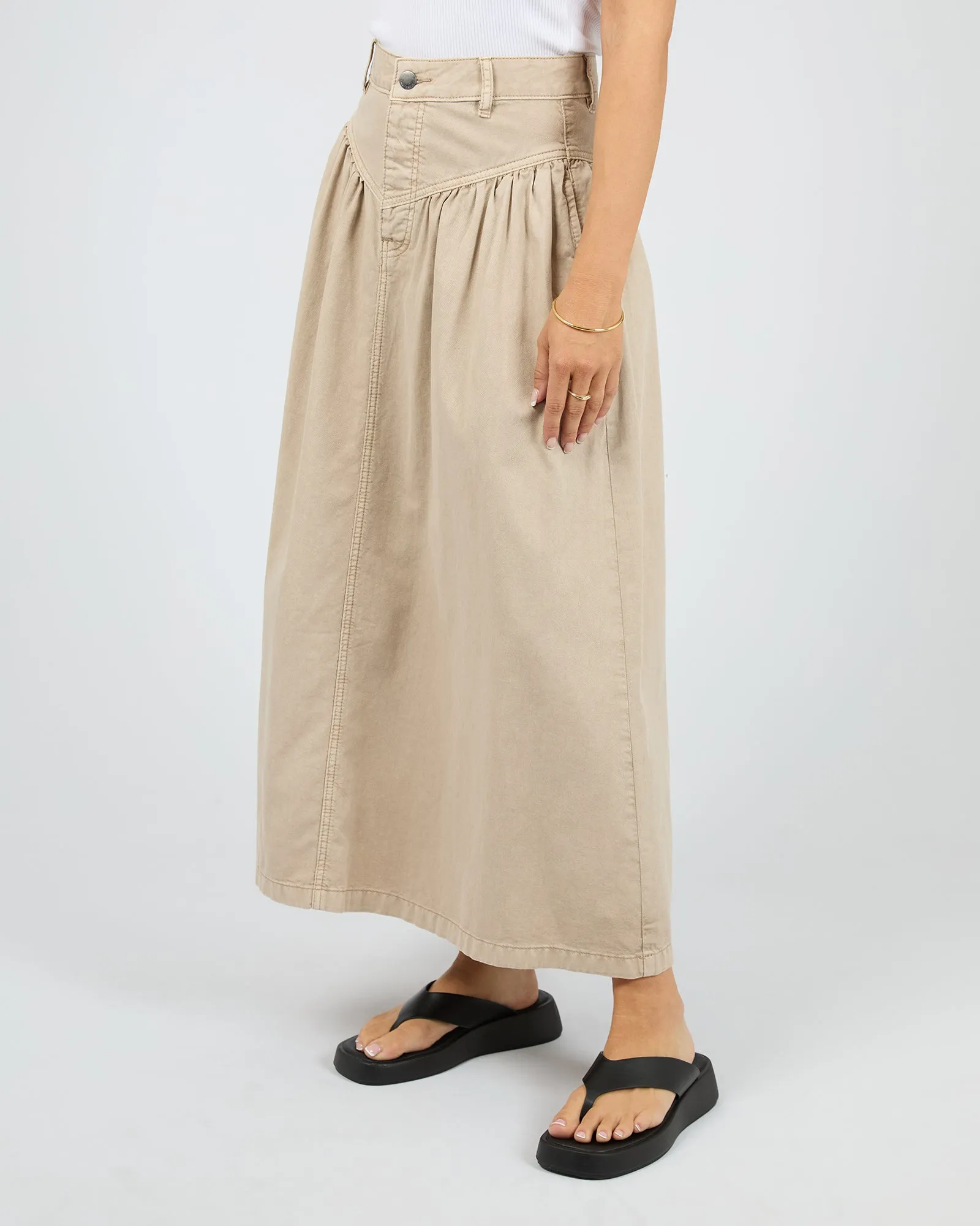 Arlo Maxi Skirt Beige sold by All About Eve product image thumbnail 4