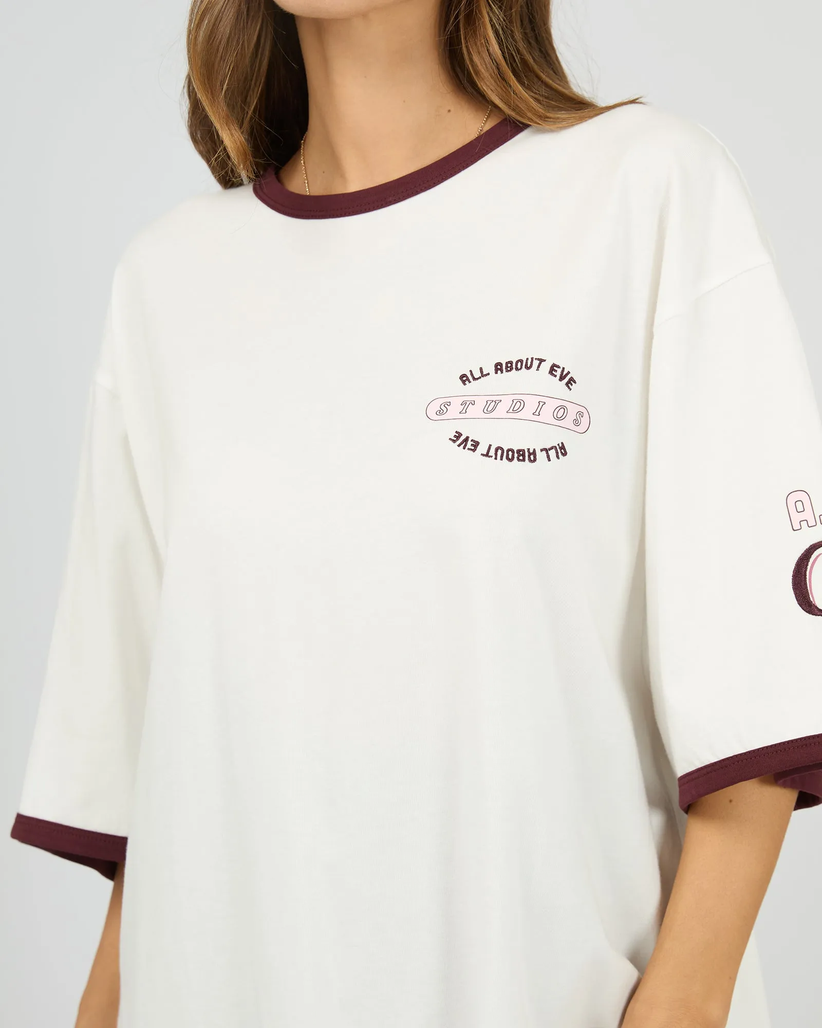 Motion Oversized Tee Vintage White sold by All About Eve product image thumbnail 5