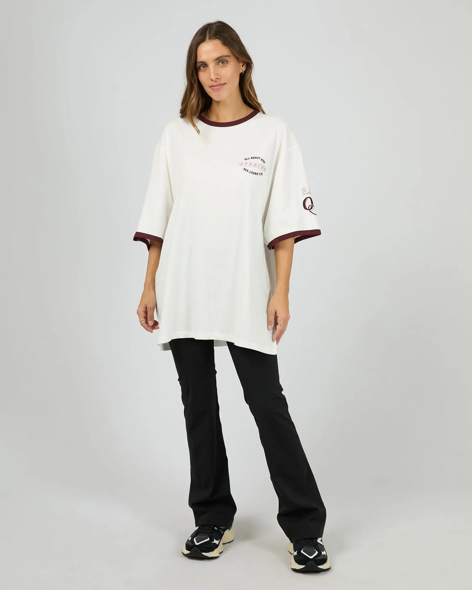 Motion Oversized Tee Vintage White sold by All About Eve product image thumbnail 2
