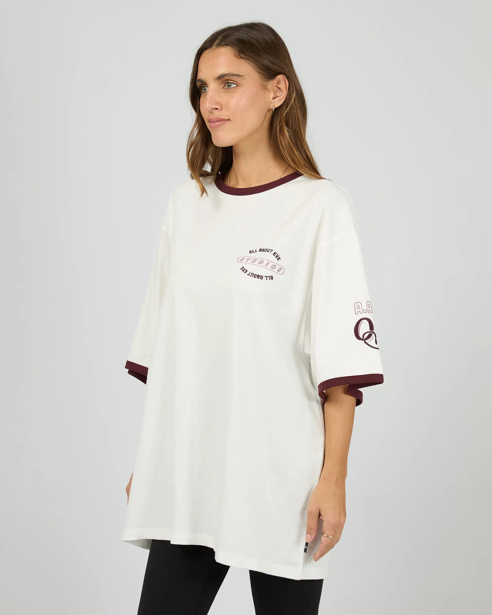 Motion Oversized Tee Vintage White sold by All About Eve product image thumbnail 4