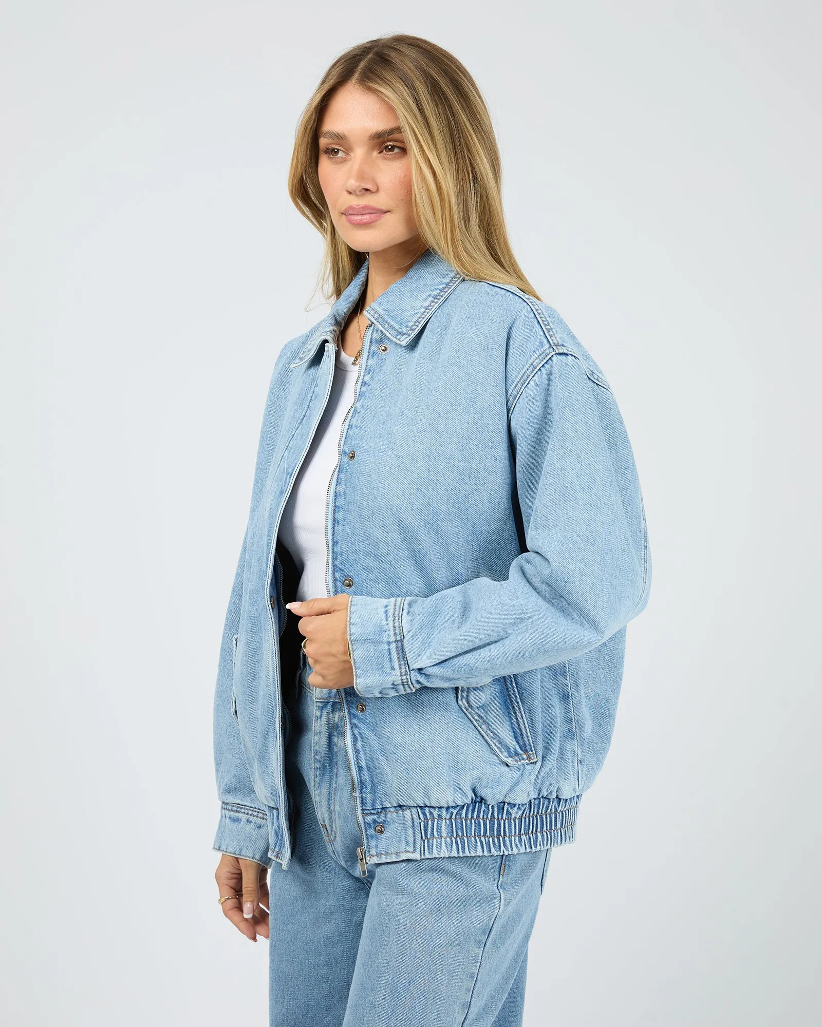 Max Bomber Light Blue sold by All About Eve product image thumbnail 4