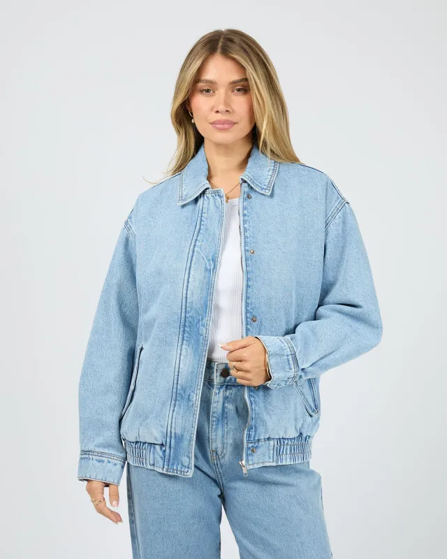 Max Bomber Light Blue made by All About Eve