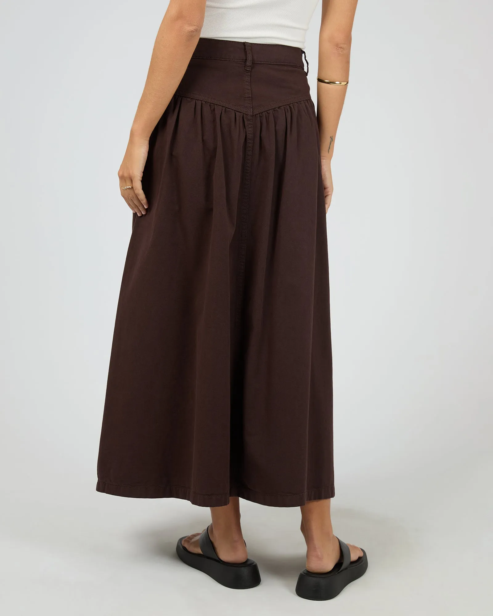 Arlo Maxi Skirt Brown sold by All About Eve product image thumbnail 3