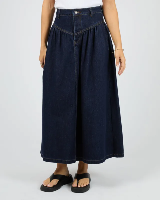 Arlo Maxi Skirt Indigo made by All About Eve