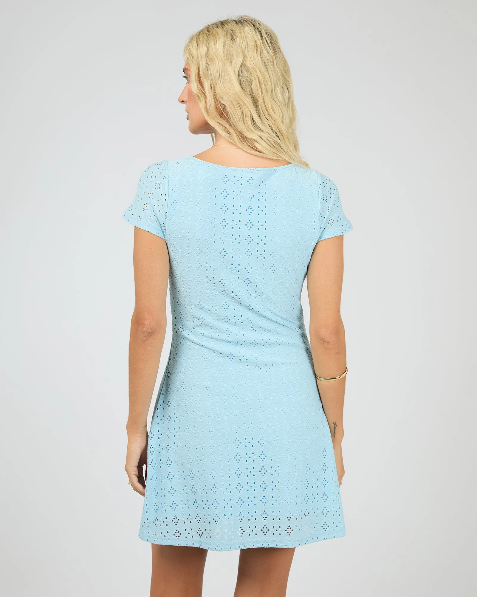 Ivy Stretch Mini Dress Blue sold by All About Eve product image thumbnail 3