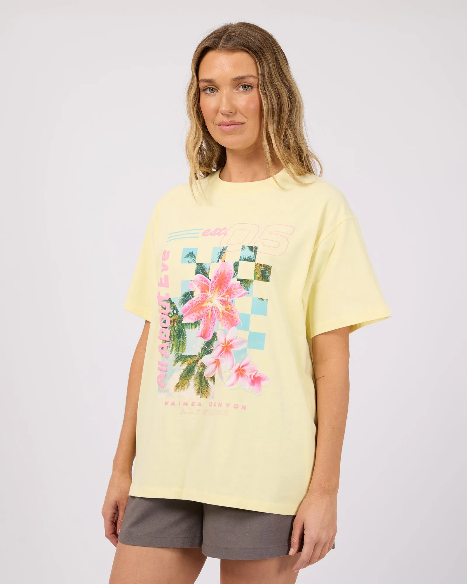 Canyon Relaxed Tee Lemon sold by All About Eve product image thumbnail 4