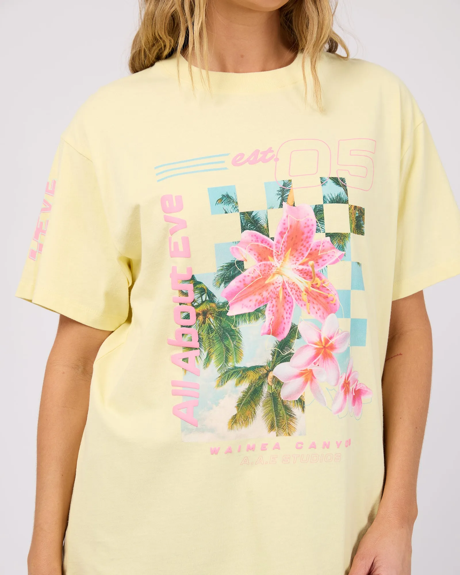 Canyon Relaxed Tee Lemon sold by All About Eve product image thumbnail 5