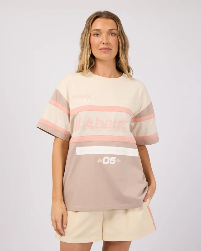 Premier Panel Relaxed Tee Blush made by All About Eve