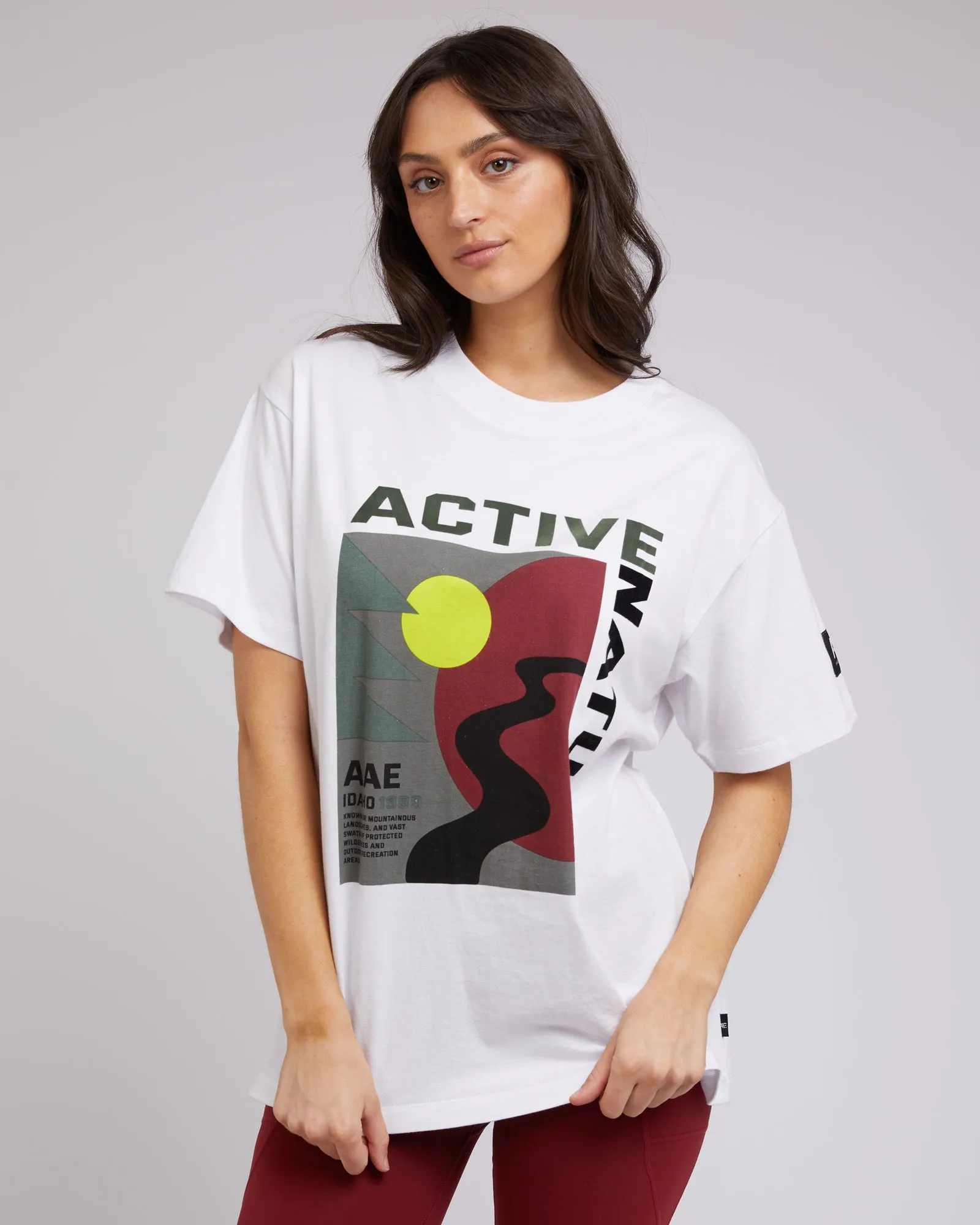 National Tee Vintage White sold by All About Eve