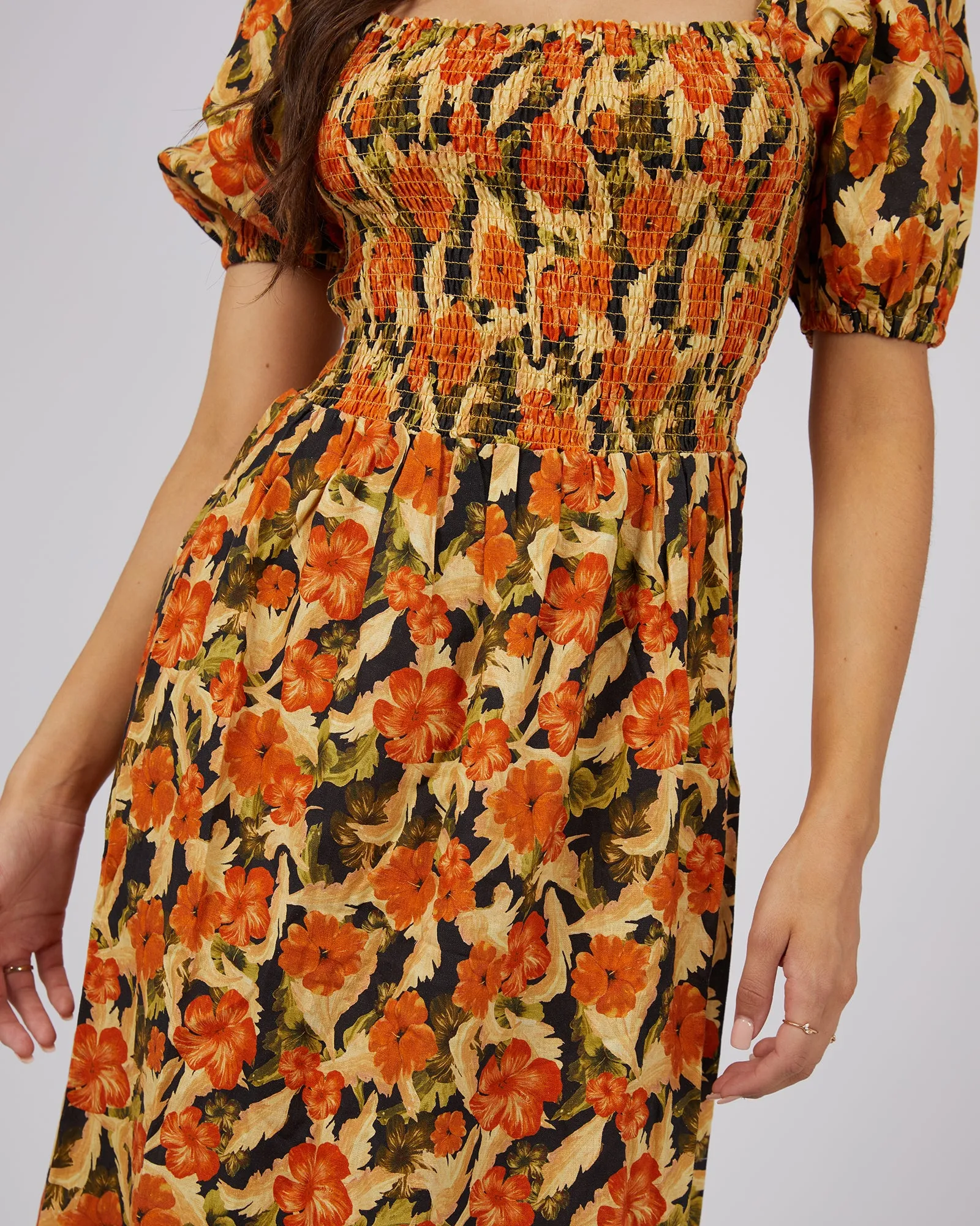 Margot Floral Print Midi Dress sold by All About Eve product image thumbnail 5