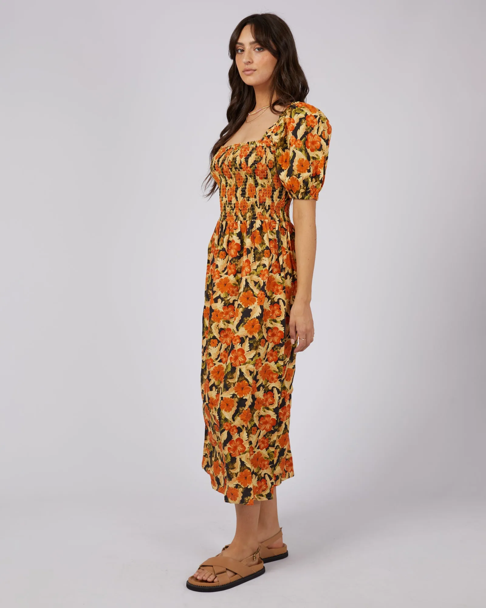 Margot Floral Print Midi Dress sold by All About Eve product image thumbnail 4