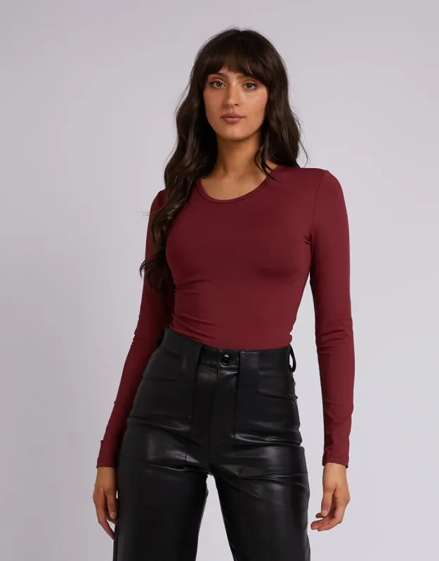 Eve Staple Long Sleeve Port sold by All About Eve
