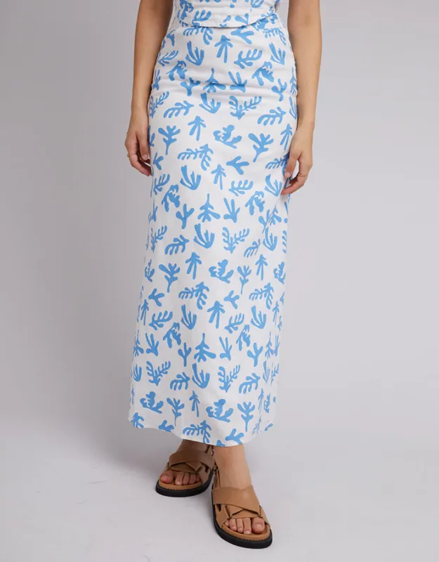 Zimi Print Maxi Skirt sold by All About Eve