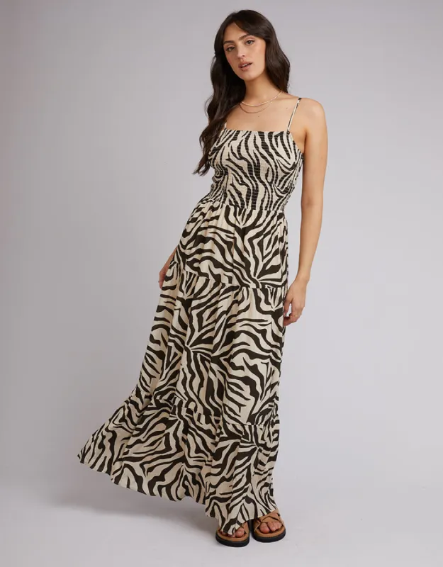 Ziggy Print Maxi Dress sold by All About Eve