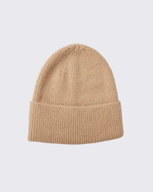 Soho Beanie Oatmeal sold by All About Eve