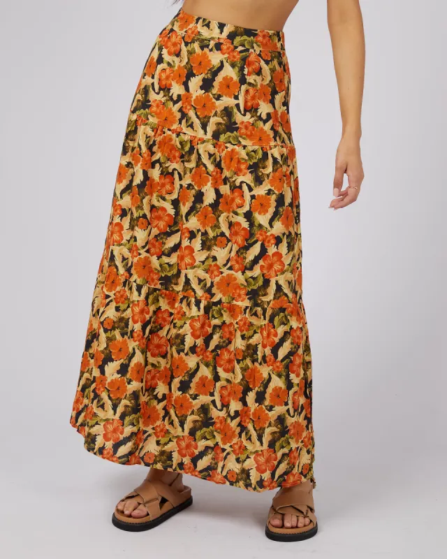 Margot Floral Print Maxi Skirt sold by All About Eve