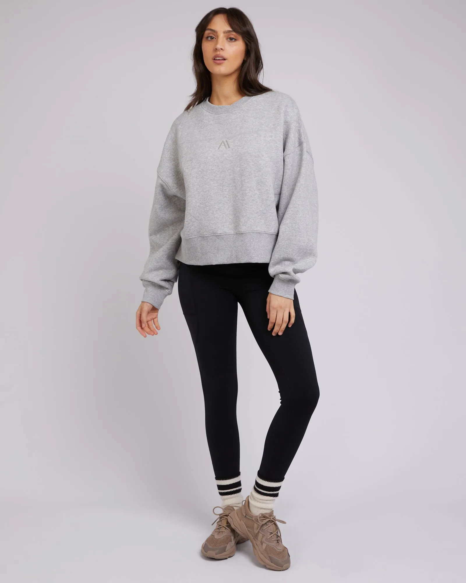 Active Tonal Sweater Grey Marle sold by All About Eve product image thumbnail 2