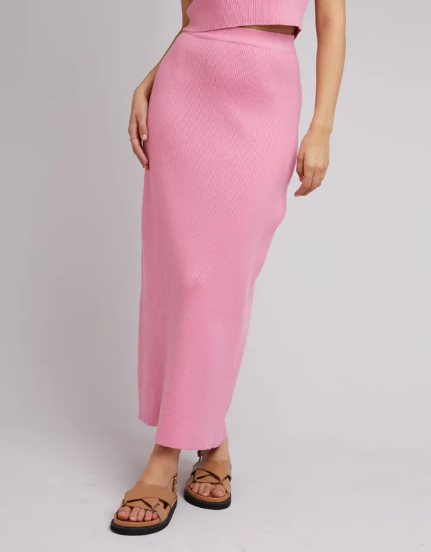 Charlotte Maxi Skirt Pink sold by All About Eve