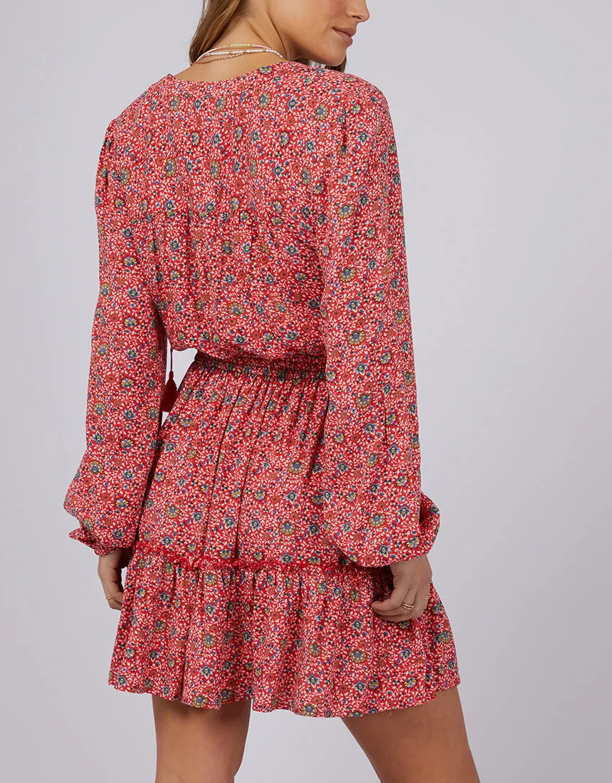 Rosanna Floral Print Mini Shirt Dress sold by All About Eve product image thumbnail 3