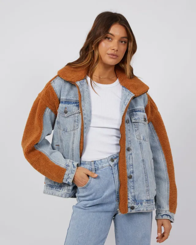 Venice Jacket Light Blue sold by All About Eve