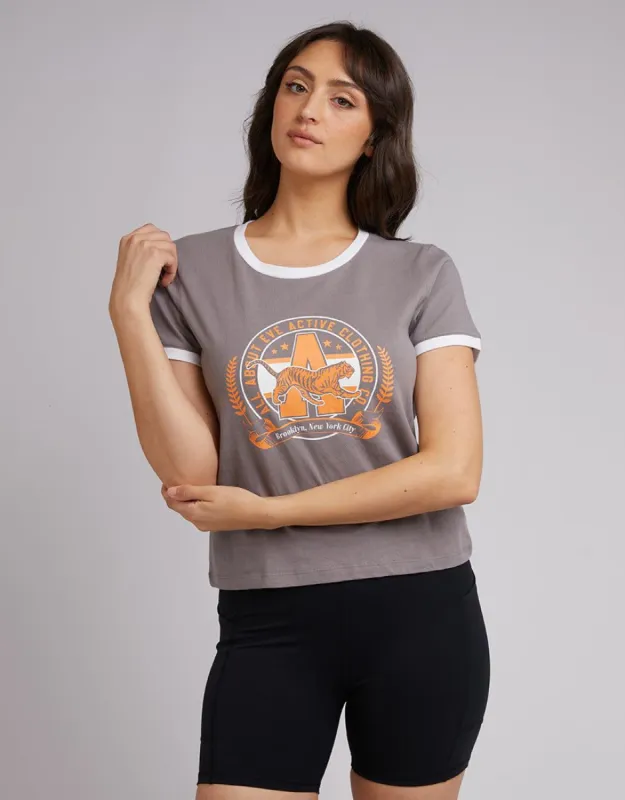State Tee Charcoal sold by All About Eve