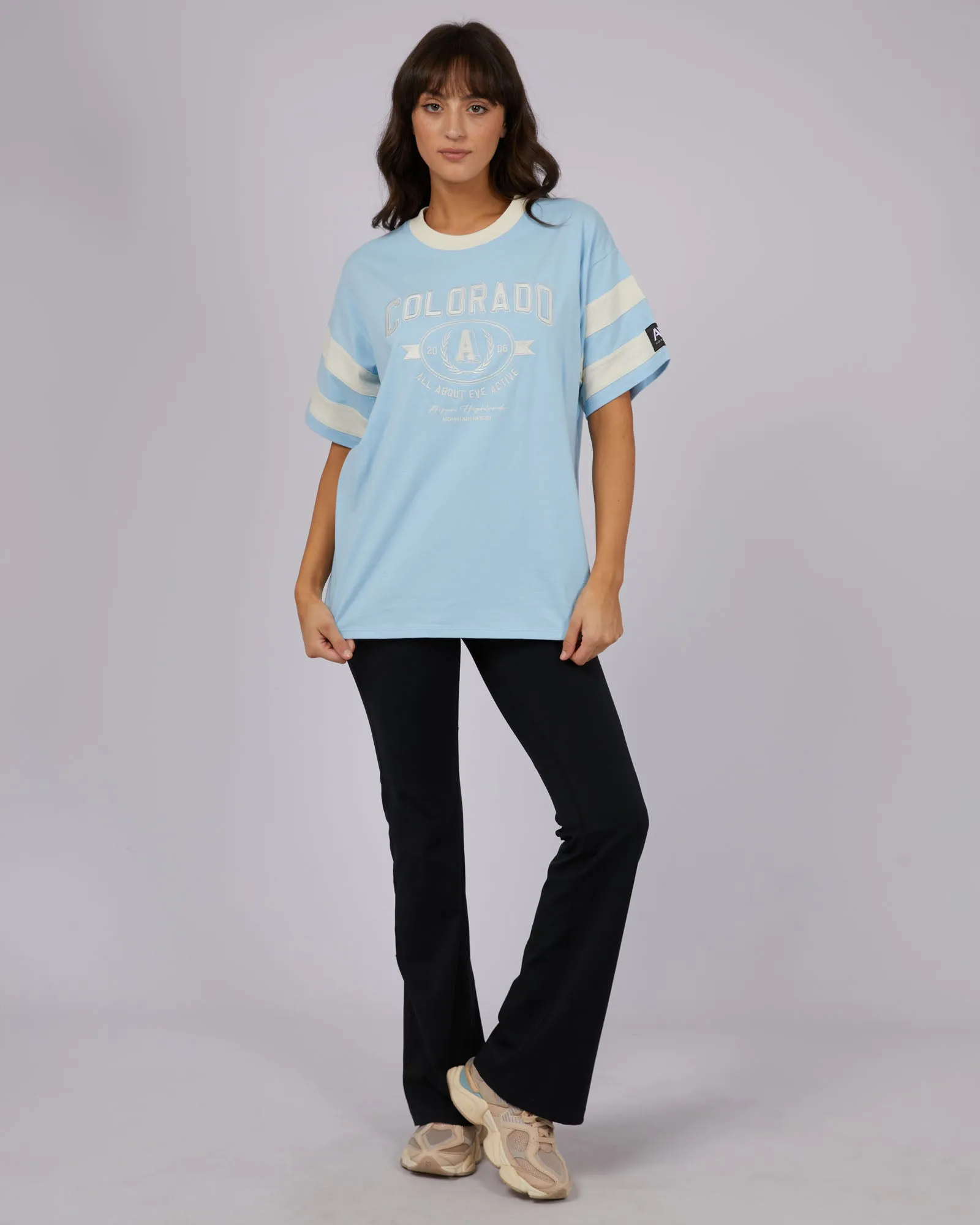 Aspen Oversized Tee Light Blue sold by All About Eve product image thumbnail 2