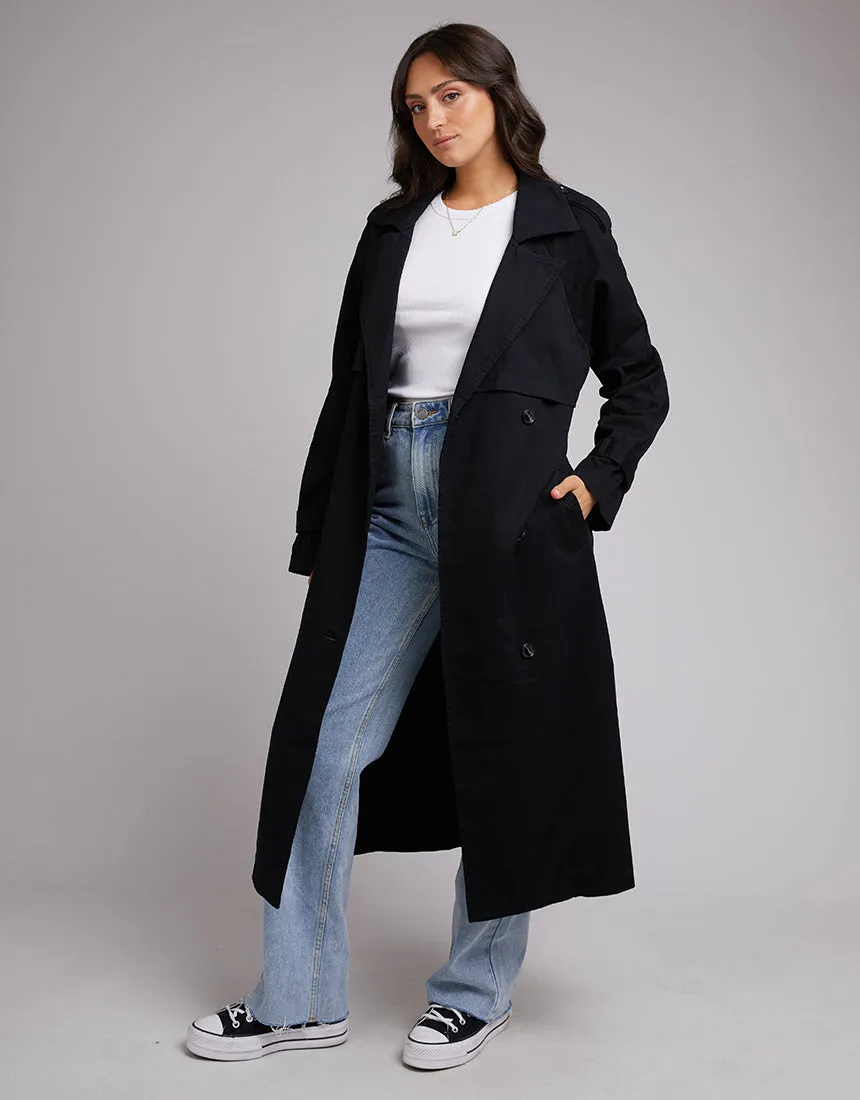 Eve Trench Coat Black sold by All About Eve product image thumbnail 4