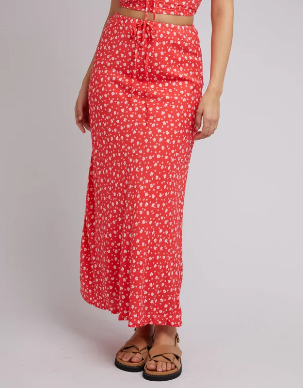 Gigi Floral Print Maxi Skirt sold by All About Eve