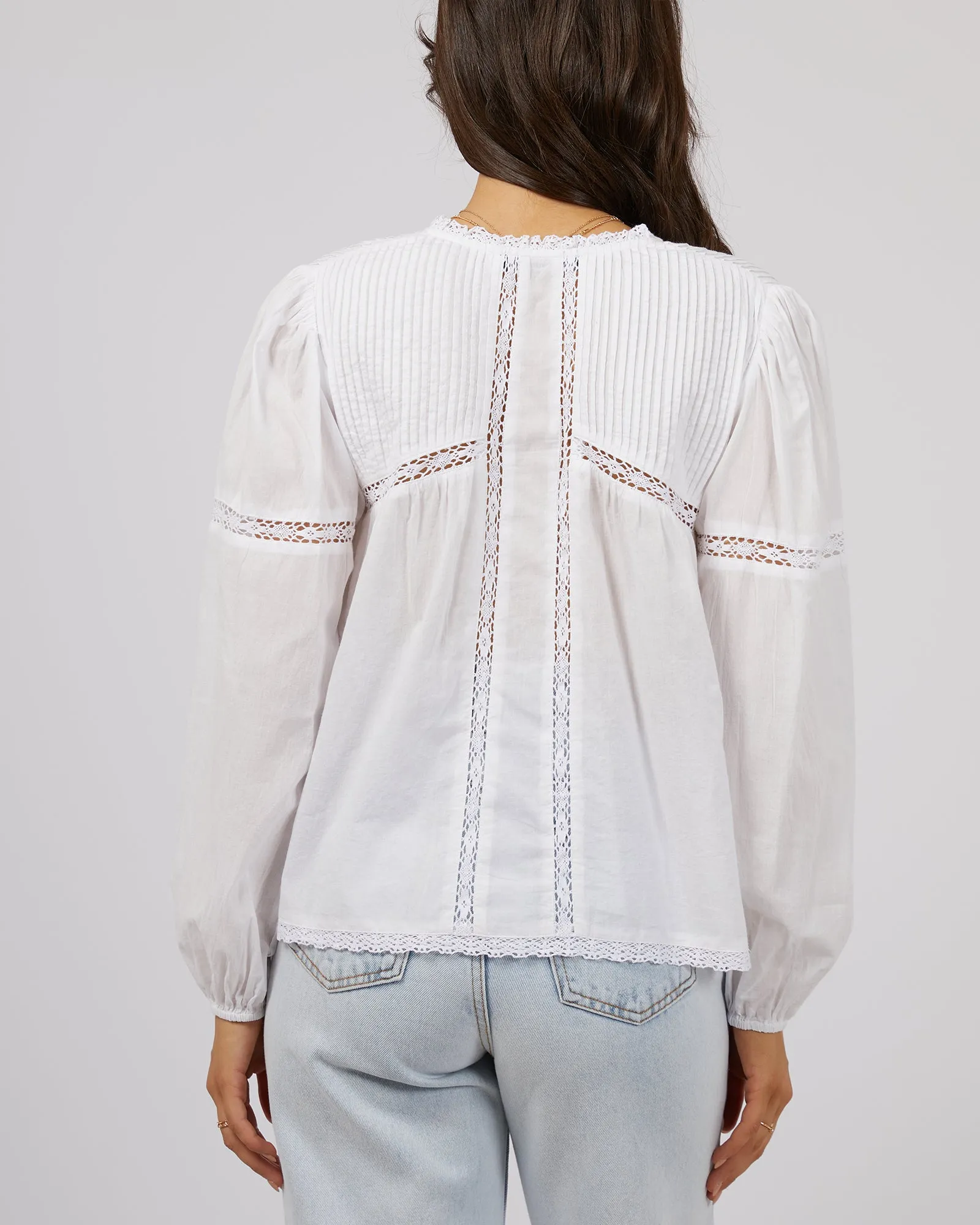 Poet Shirt White sold by All About Eve product image thumbnail 3