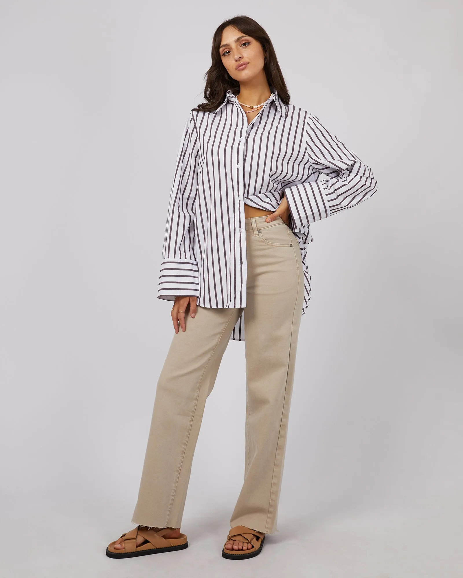 Vinnie Stripe Shirt sold by All About Eve product image thumbnail 3