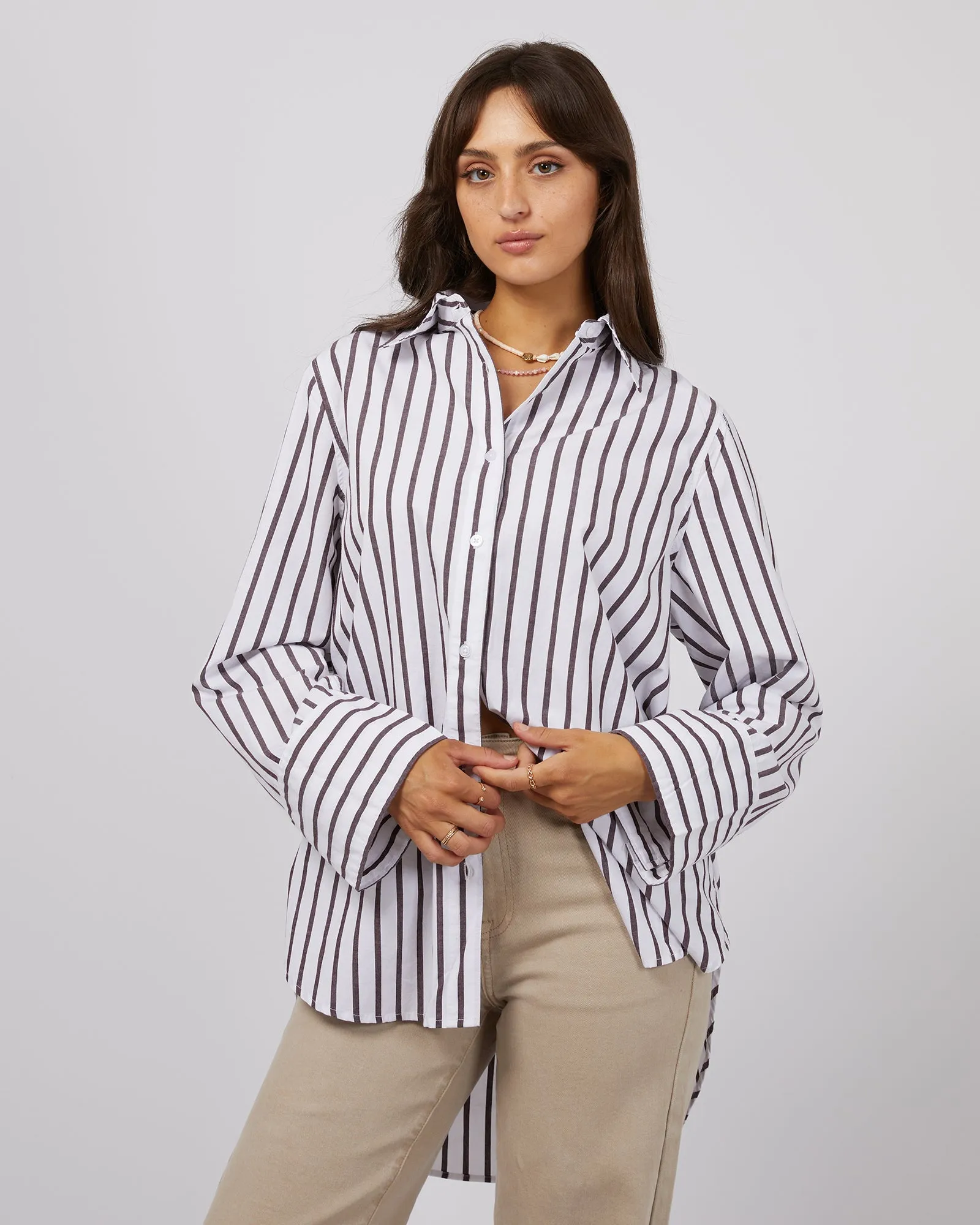 Vinnie Stripe Shirt sold by All About Eve product image thumbnail 2
