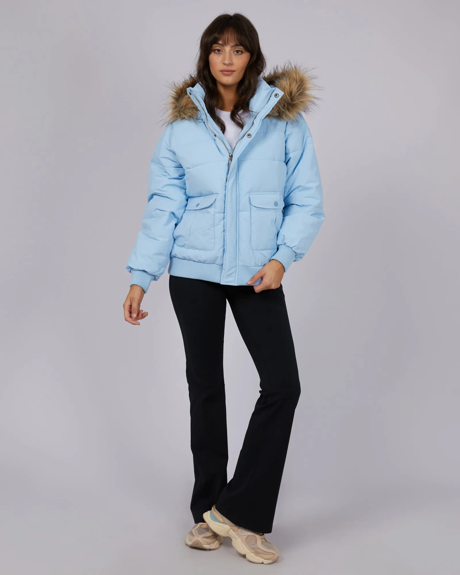 Active Fur Puffer Light Blue sold by All About Eve product image thumbnail 3