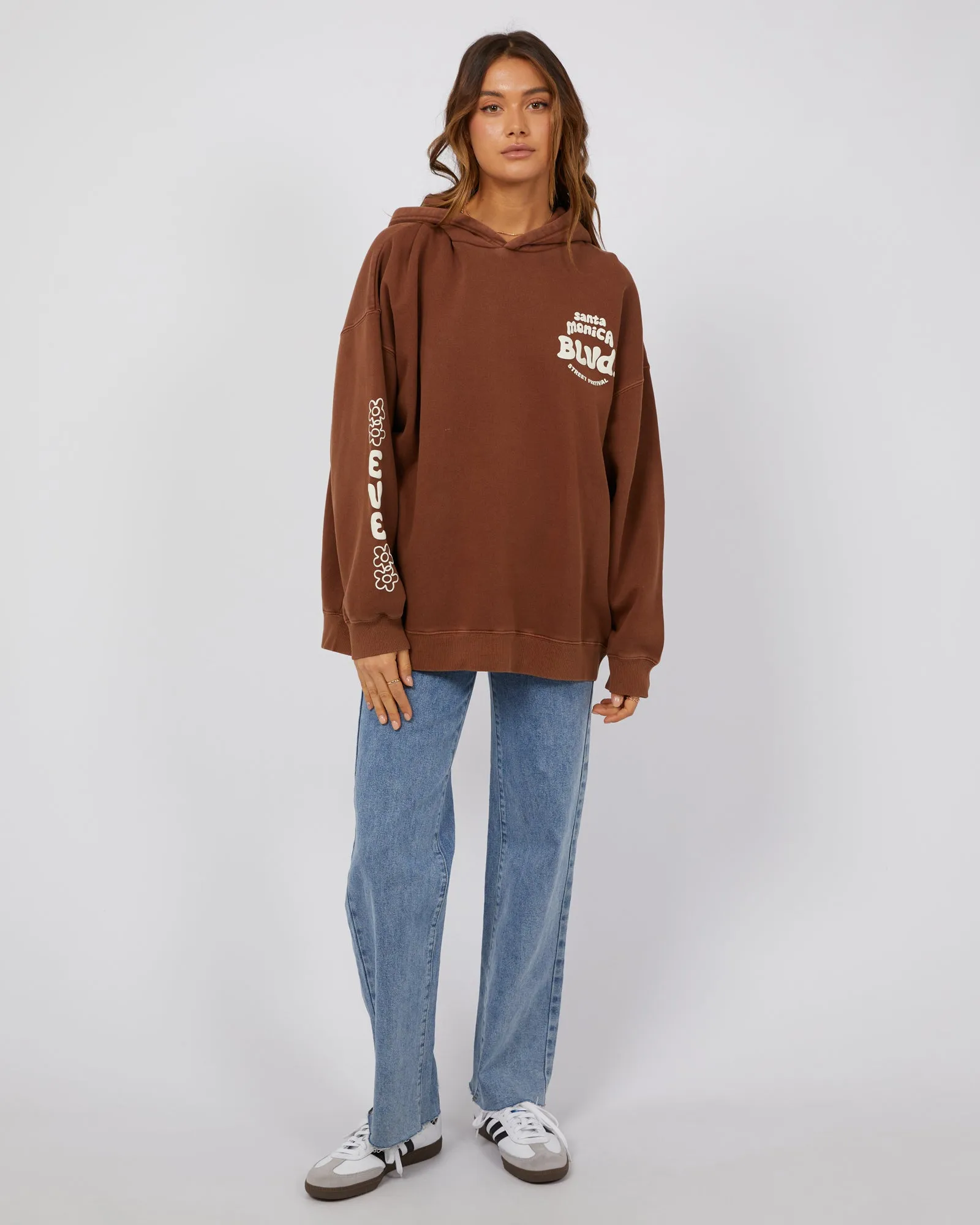Santa Monica Hoodie Brown sold by All About Eve product image thumbnail 3