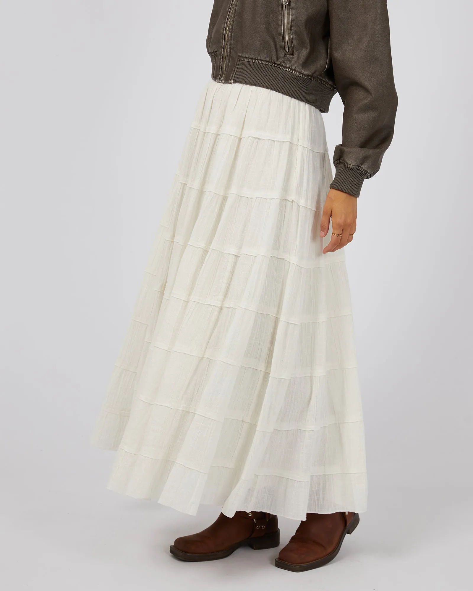 Paloma Maxi Skirt Vintage White sold by All About Eve product image thumbnail 5